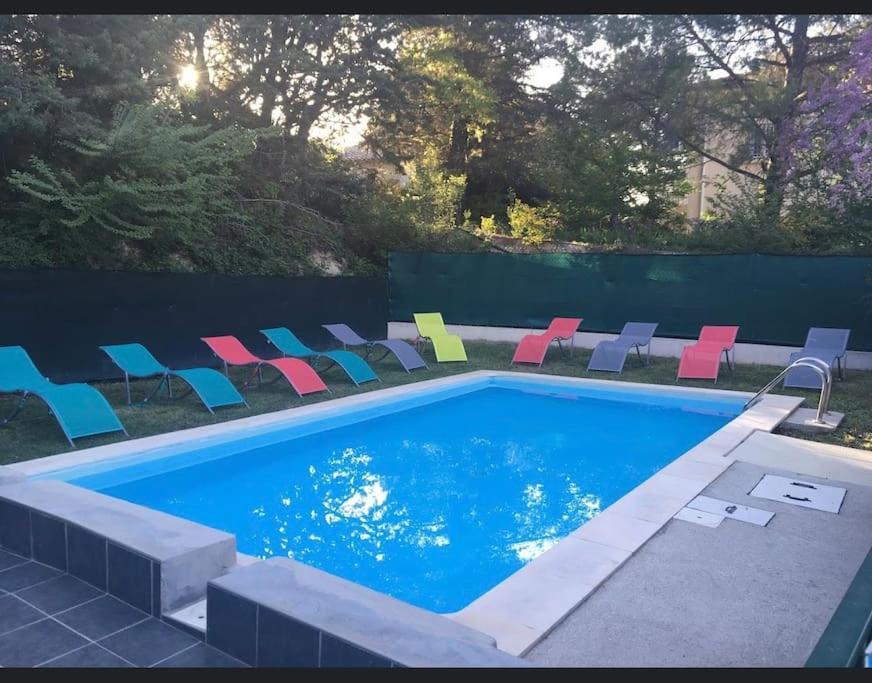 Charmant Studio Le Clos D'Aix Parking Prive Gratuit Et Piscine Aix-en-Provence Eksteriør billede